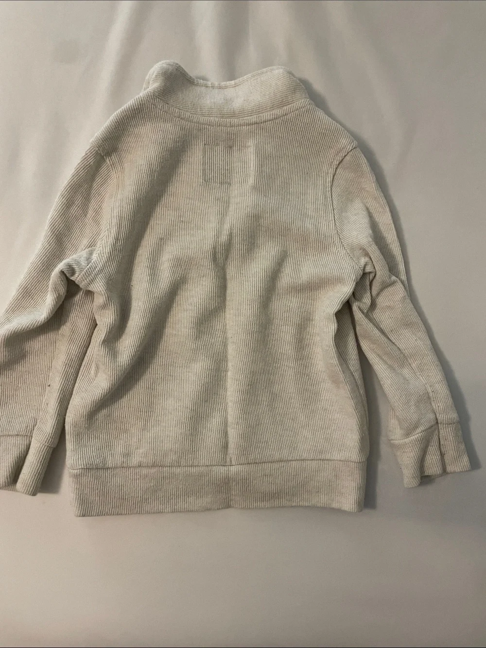Old Navy Cream Half-Zip Knit Pullover